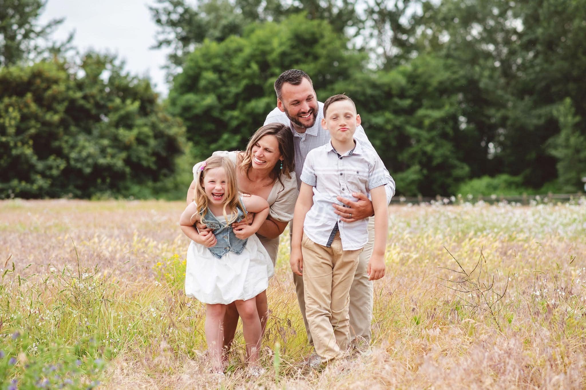 Ryan Coughran and family